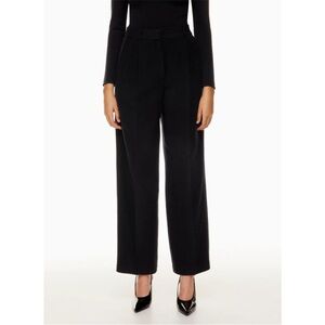 Aritzia Babaton Pleated Pant Wool Pants Size 4